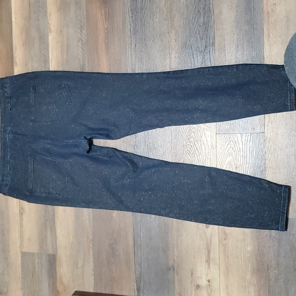 Anthropologie pilcro gold flecked high rise denim legging jeans like new - Picture 11 of 12
